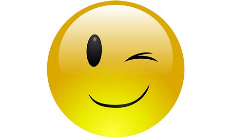 Wink Smiley Emoji Emoticon Clip Art Smiley Png Download