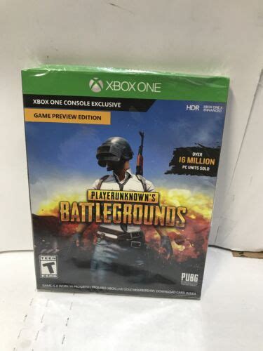 Playerunknown S Battlegrounds Game Preview Edition Xbox New
