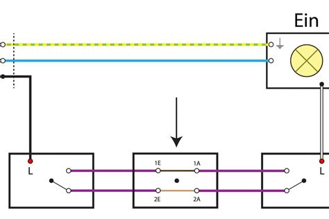 Wechselschaltung 3 Schalter 1 Lampe Wiring Diagram