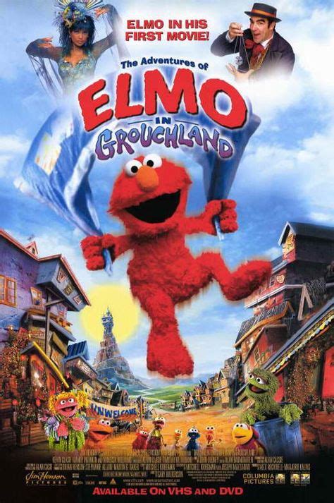 Pin By James Speaks On Sesame Street Esme And Roy Movie Posters Elmo