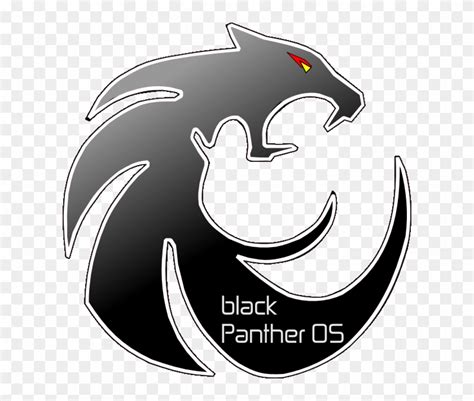 Blackpanther Os Logo Black Panther Animal Logo Hd Png Download