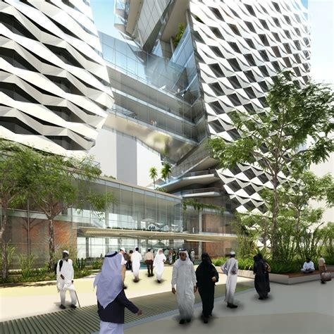 King Abdullah Financial Districtriyadh Zapf Architectural Renderings