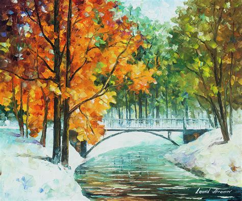 Autumns End By Leonid Afremov Fine Art America