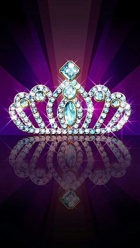 Queen Crown Glittery Wallpaper Queens Wallpaper Iphone Wallpaper Queen