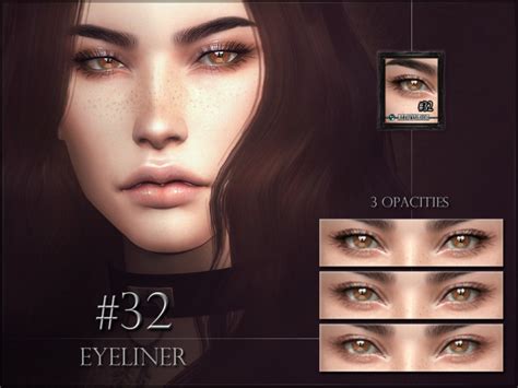 Eyeliner 32 Lashes By Remussirion At Tsr Sims 4 Updates