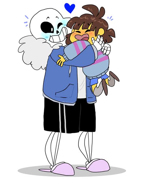 Sans And Frisk Commission By Alexbeeza On Deviantart