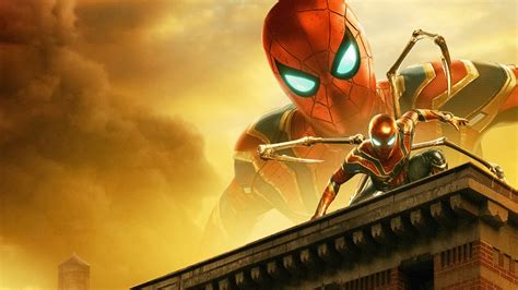 Iron Spider In Spider Man Far From Home 4k Wallpapers Hd Wallpapers