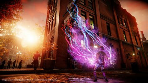Infamous Second Son And First Light Playstation 4 Pro Support Details