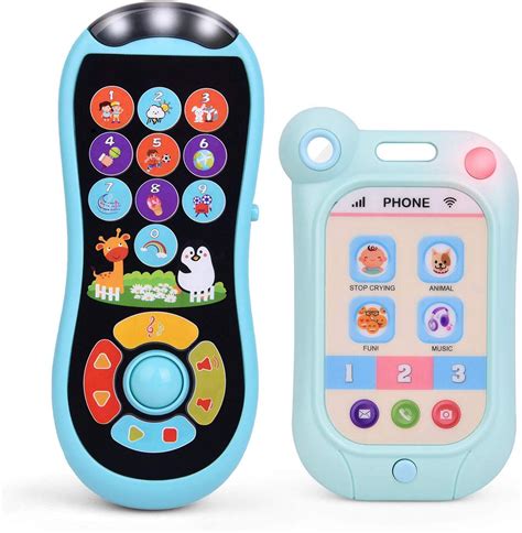 Fun Little Toys Baby Phone Learning Remote And Phone Toys With Music