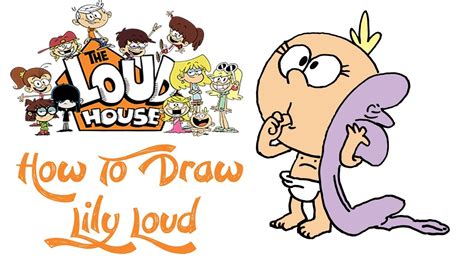 How To Draw Lily Loud The Loud House Youtube