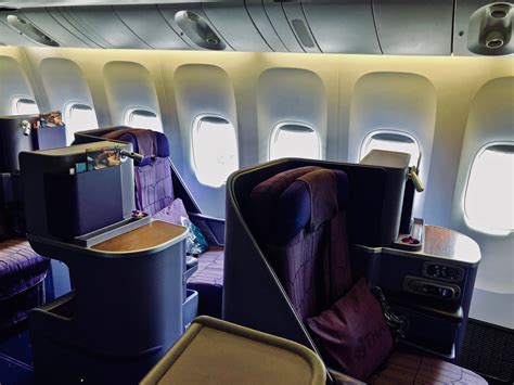 Review Thai Airways Business Class Boeing 777 Kuala Lumpur Bangkok