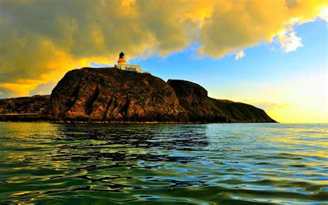 Lighthouse Landscape Sea Rock Hd Wallpaper Pxfuel