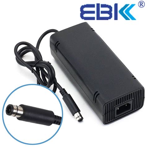 Ebk Xbox 360e Power Supply Cord For Xbox 360 Elite 4g 250g Version