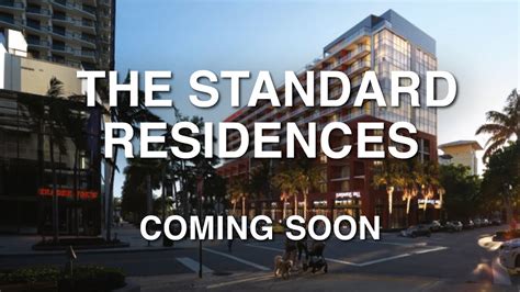 The Standard Residences Midtown Miami Youtube