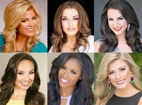 Miss America 2016 Meet The Contestants And See Pics E Online Miss America America Pageant