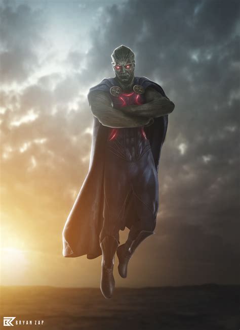Artstation Zack Snyders Justice League Martian Manhunter