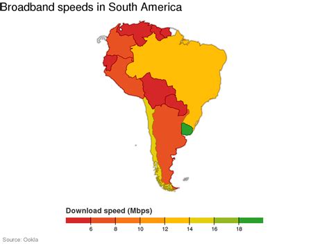The Countries With The Fastest And Slowest Broadband Speeds Indy100