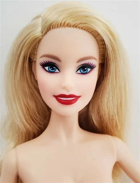 Nude Mattel Model Muse Barbie Signature Holiday Doll Blonde Picclick