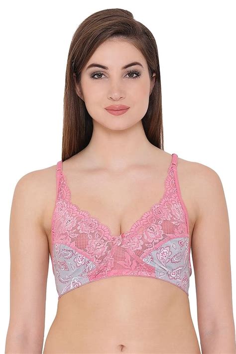 buy lace non padded non wired printed bra online india best prices cod clovia br1548p22