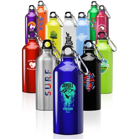 Custom 20 Oz Aluminum Water Bottles Ab101 Discountmugs