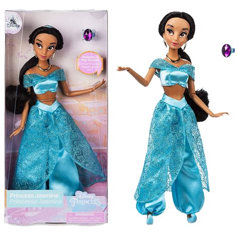 Elige el diseño mas bonito, corta el patrón, cose con la. Muñeca clásica Princesa Jasmine y anillo | Disney, Princesa, Clasicos