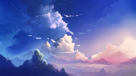 Anime Cloud Wallpapers Top Nh Ng H Nh Nh P