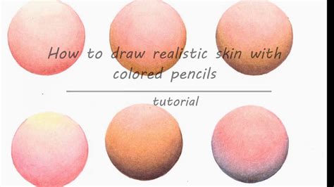 How To Make Skin Colour With Watercolour Pencils