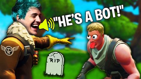 When Pro Fortnite Streamers Troll Noob Players Youtube