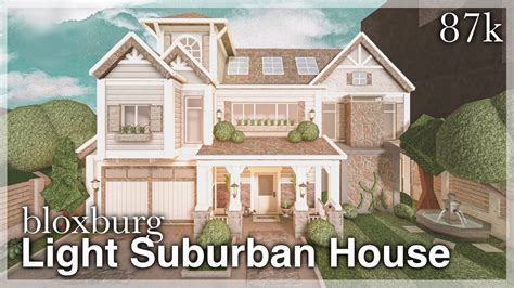 Bloxburg House Ideas 2 Story Suburban