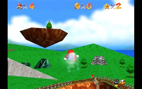 Super Mario 64 Bob Omb Battlefield Shoot To The Island In The Sky