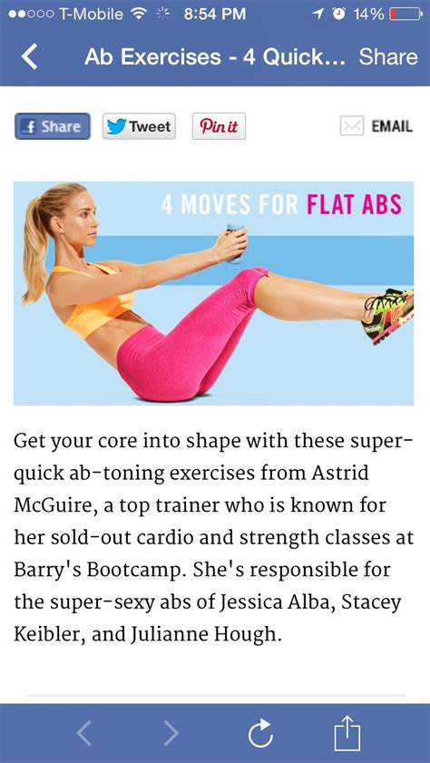 4 Moves To Get Flat Abs Musely