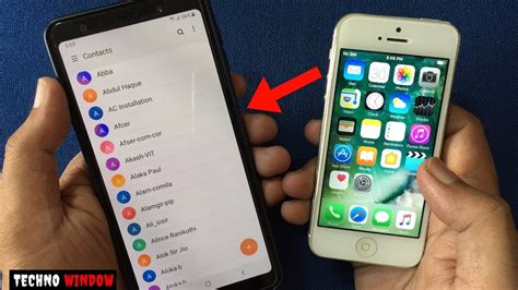 Apple makes transferring data from android to iphone easy with its move to ios app for android devices, which is available in the google play store. How to Transfer Contacts from iPhone to Android (Without ...
