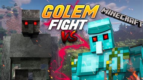 Diamond Golem Vs Netherite Golem Attack In Minecraft Shorts Youtube