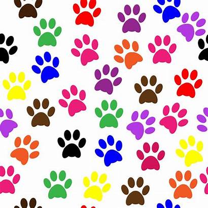 Paw Prints Colorful Patrol Cat Clipart Dog
