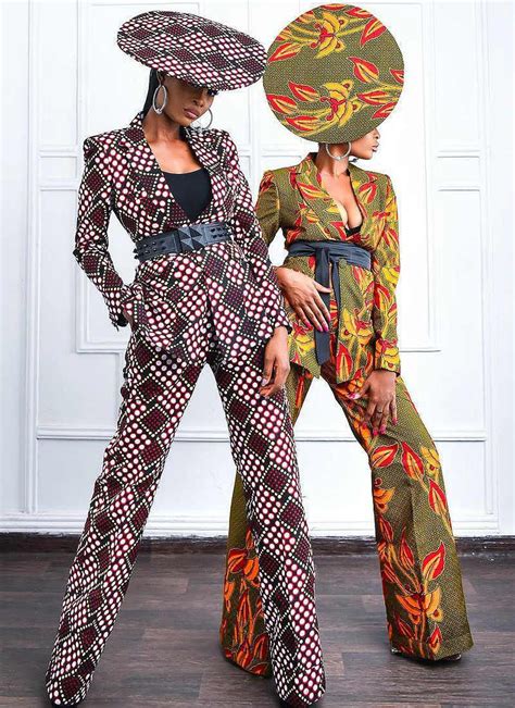 Set Of 2 African Inspired Suits Etsy Latest African Fashion Dresses