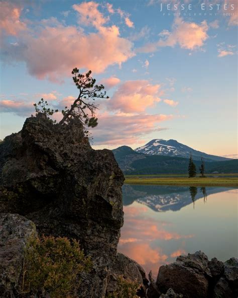Sparks Lake Oregon By Jesse Estes Beautiful Landscapes