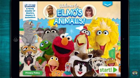 Elmos Animals A Sesame Street Smore App With Pets Farm Animals And