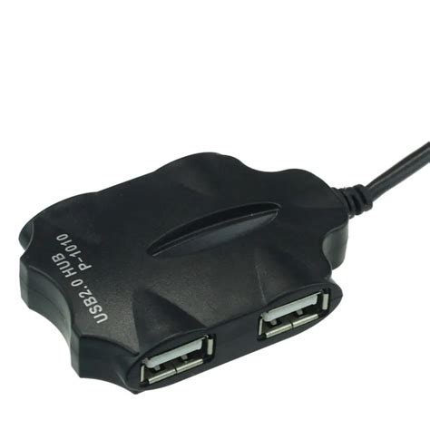 Best Price 1m 4 Port Hub High Speed Usb 20 Splitter Cable Adapter For