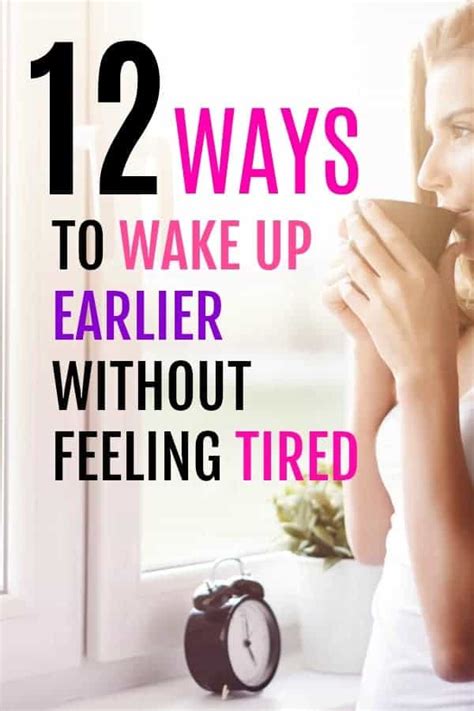 Waking Up Earlier To Be More Productive Can Be Done Here Are 12 Tips