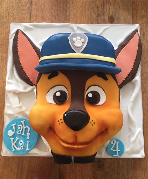 Chase Paw Patrol Cake Leo Birthday First Birthday Parties Birthday