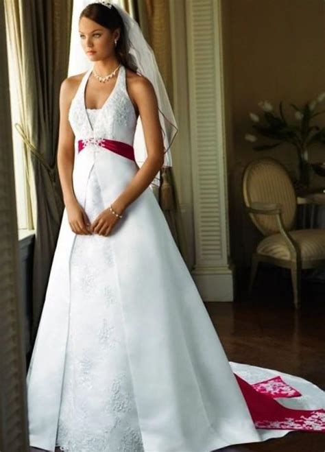 Red And White Plus Size Wedding Dresses Pluslookeu Collection