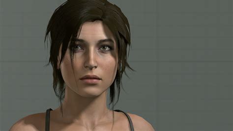 Shadow Of The Tomb Raider Lara Croft Face Model Vários Modelos