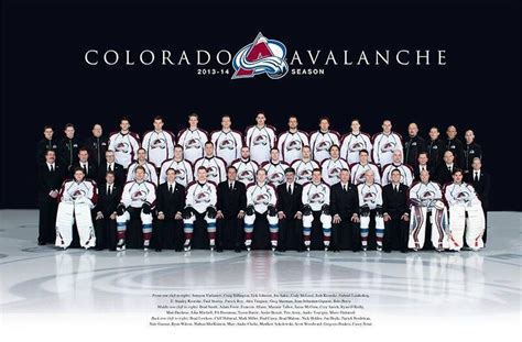 Presenting Your 2013 14 Colorado Avalanche Team Colorado