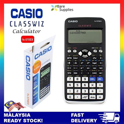 Casio #prtechs so friends today in this video i am going to show the amazing scientific calculator which can generate qr. Casio Scientific Calculator Classwiz fx-570EX 552 ...