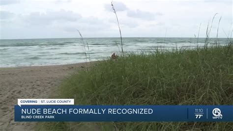 Nude Beach Formally Recognized In St Lucie County