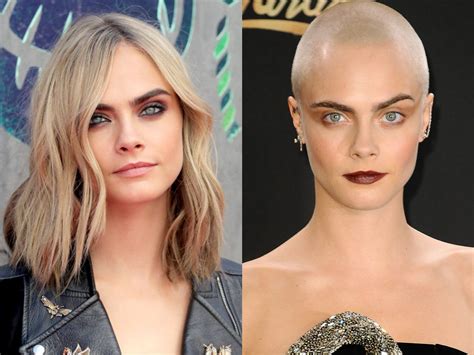 What 14 Celebrities Look Like With And Without Shaved Heads