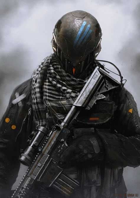 Mercenary Mondays In 2020 Sci Fi Futuristic Armour Cyberpunk Art