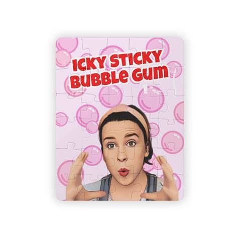 Ms Rachel Icky Sticky Bubble Gum Kids 30 Piece 14x11 Puzzle Etsy
