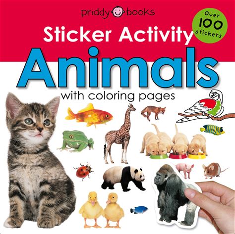 Sticker Activity Animals Priddy Books