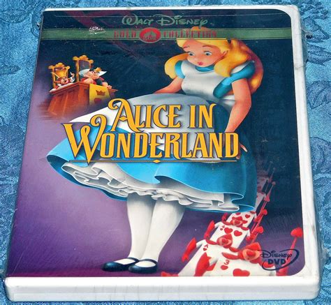 Alice In Wonderland Disney Dvd Gold Collection Brand New Sealed Out Of